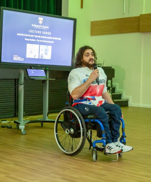 News » Former Pupil, Dimitri Coutya, Wins Gold At Paralympics 2024
